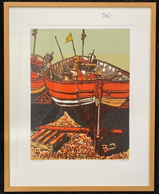 Lot 32 - H.J.Jackson (British, b.1938), "Beached II",...