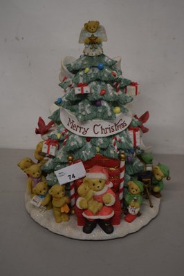 Lot 74 - A Cherished Teddies Christmas ornament