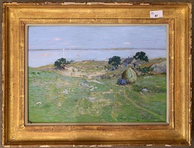 Lot 47 - Stephen Parish (American, 1846-1938), Coastal...