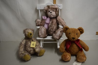 Lot 139 - A hand made Ruben teddy bear together with a...