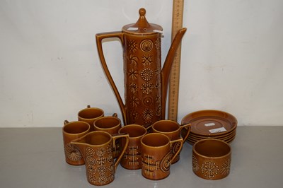 Lot 141 - Quantity of Portmeirion Totem coffee wares