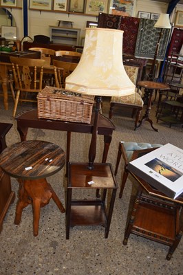 Lot 349 - TWO-TIER LAMP TABLE