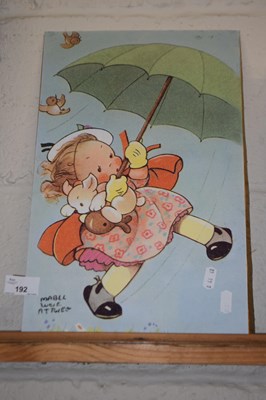 Lot 192 - A Mabel Lucie Attwell print, unframed