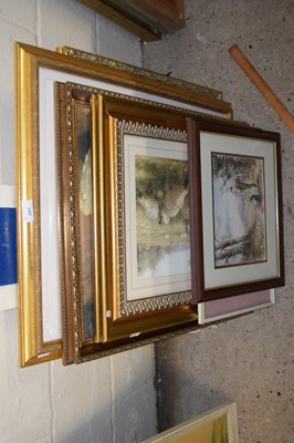 Lot 223 - A group of various gilt framed prints and others