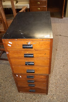 Lot 355 - PAIR OF EARLY 20TH CENTURY FOUR DRAWER...