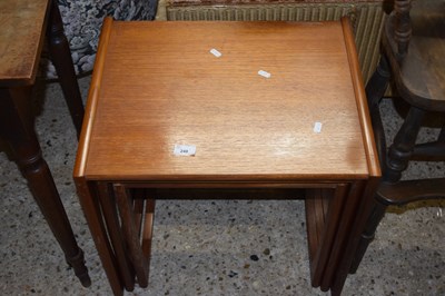 Lot 248 - A nest of three G-Plan teak coffee tables