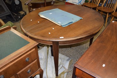 Lot 268 - A late 19th Century oval mahogany dining table...