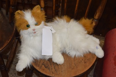 Lot 299 - A novelty battery operated model cat