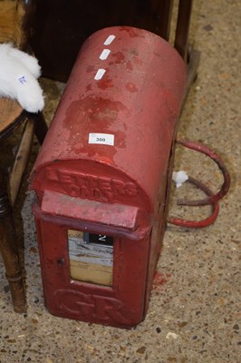 Lot 300 - A George V Royal Mail letter/post box of post...