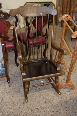 Lot 312 - A mid Century rocking chair