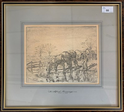 Lot 55 - After Sir Alfred Munnings (1878-1959), Heavy...