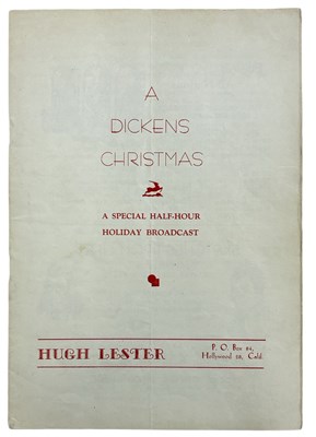 Lot 1132 - DICKENS. A Dickens Christmas. A Special...