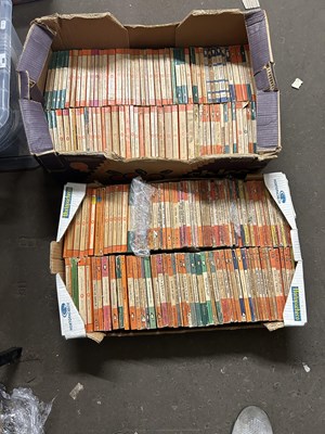 Lot 549 - Two boxes of assorted Penguin books