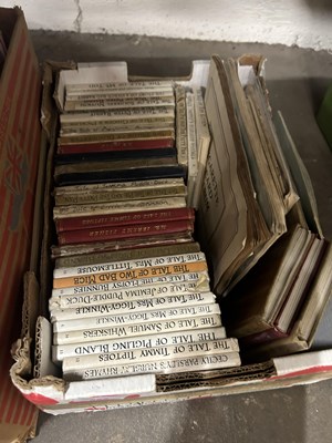 Lot 555 - Box of various Beatrix Potter books to include...