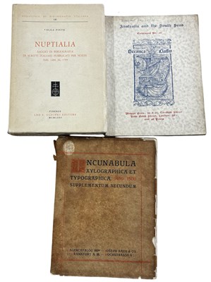 Lot 401 - Trade Catalogues. INCUNABUA Xylographica Et...