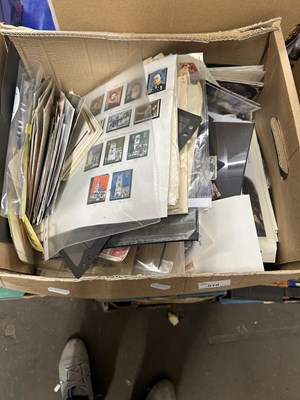 Lot 570 - Box of assorted world stamps