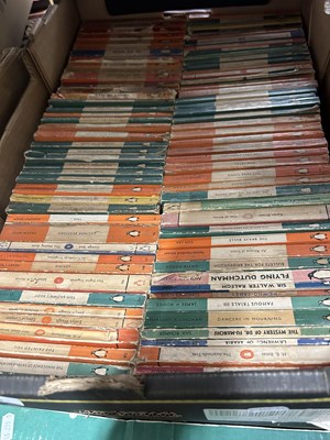 Lot 583 - Two boxes of assorted Penguin novels