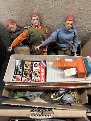 Lot 616 - Quantity of vintage Action Man figures and...