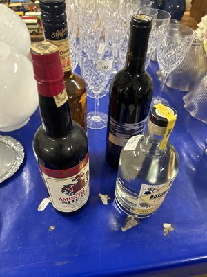 Lot 163A - Mixed Lot: Four bottles of Orange Curacao,...