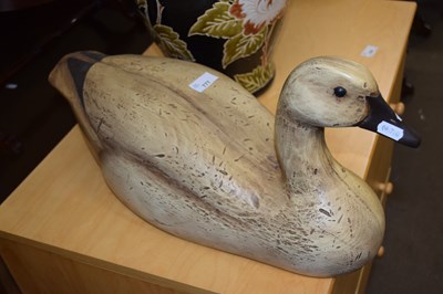 Lot 777 - A modern composition or fibre glass model goose