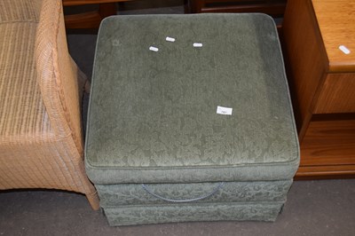 Lot 787 - A storage footstool