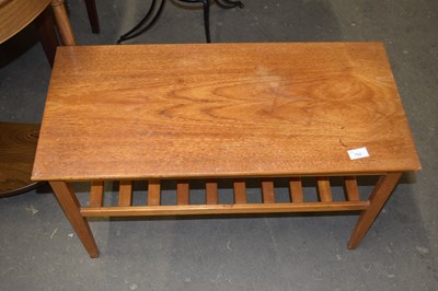 Lot 792 - A vintage mid Century teak coffee table by...