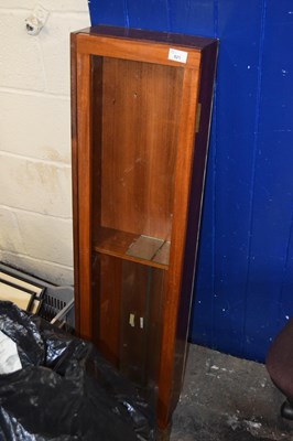 Lot 821 - A mahogany framed display cabinet