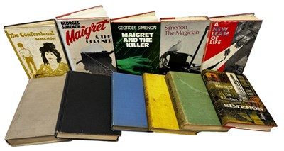 Lot 339 - GEORGES SIMENON: 11 Titles: MAIGRET AND THE...