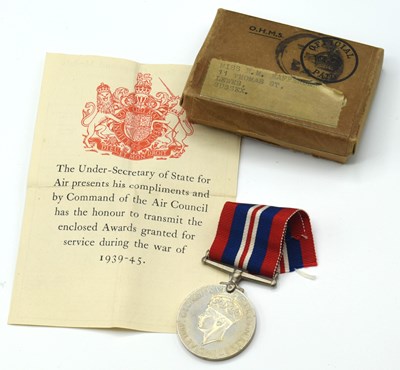 Lot 23 - Second World War, 1939-45 War medal in box to...