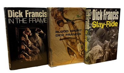 Lot 358 - DICK FRANCIS FIRSTS: BLOOD SPORT, 1967;...