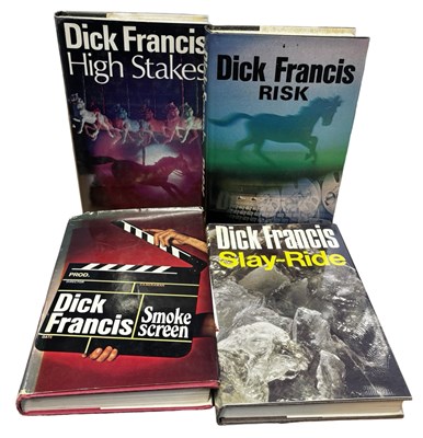 Lot 357 - DICK FRANCIS FIRSTS: 4 Titles: HIGH STAKES,...