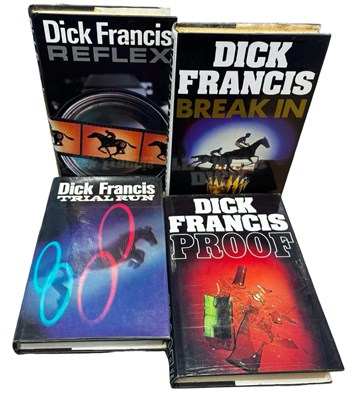 Lot 356 - DICK FRANCIS FIRSTS: 4 Titles: REFLEX, 1980;...