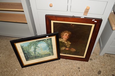 Lot 424 - PEARS PRINT 'BUBBLES' AND A FRAMED PRINT OF...
