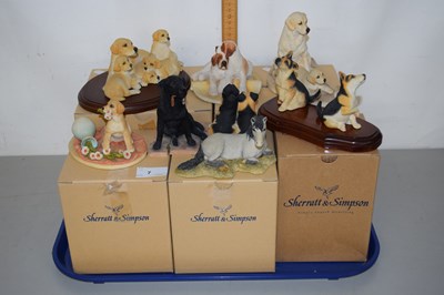 Lot 7 - Collection of Sherratt & Simpson models of...