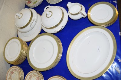 Lot 16 - Quantity of Royal Doulton Belvedere gilt...