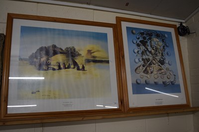 Lot 22 - Two coloured prints after Salvador Dali