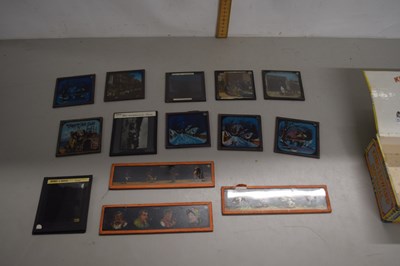 Lot 47 - Box of various magic lantern slides