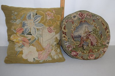 Lot 68 - Two vintage tapestry cushions