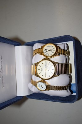 Lot 132 - Rotary quartz wrist watch and two others