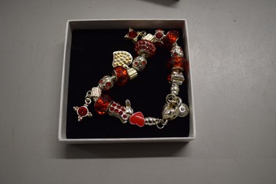 Lot 137 - Pandora bracelet