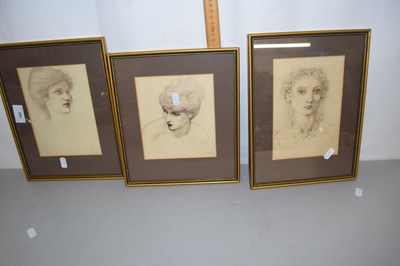 Lot 195 - Group of three monochrome prints, Sirens, f/g