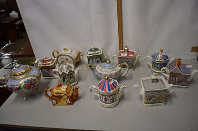 Lot 229 - Collection of novelty tea pots to include...