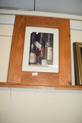 Lot 248 - Coloured print, 'Bottles of Wine'