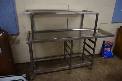 Lot 1003 - Stainless steel preparation table