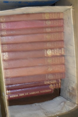 Lot 789 - Box of books The Second Great War and others