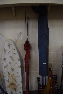 Lot 831 - Glass fibre fishing rod