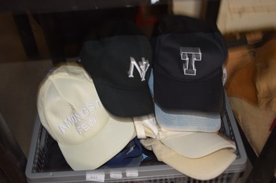 Lot 631 - Box of baseball caps