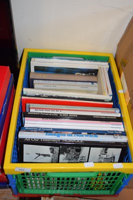Lot 689 - Box of books - Norwich and local interest