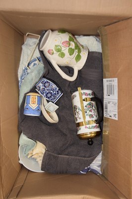 Lot 734 - House clearance china wares