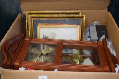 Lot 784 - Lincoln wall clock, together with a selection...